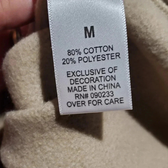 Fear Of God ~ Essential Oversize Tan Hoodie ~ Size‎ Medium NWOT - Picture 9 of 10